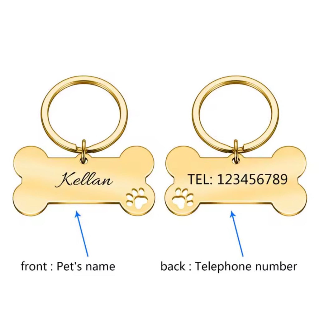 Llavero chapa de perro